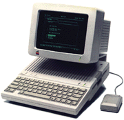 Apple IIc with display